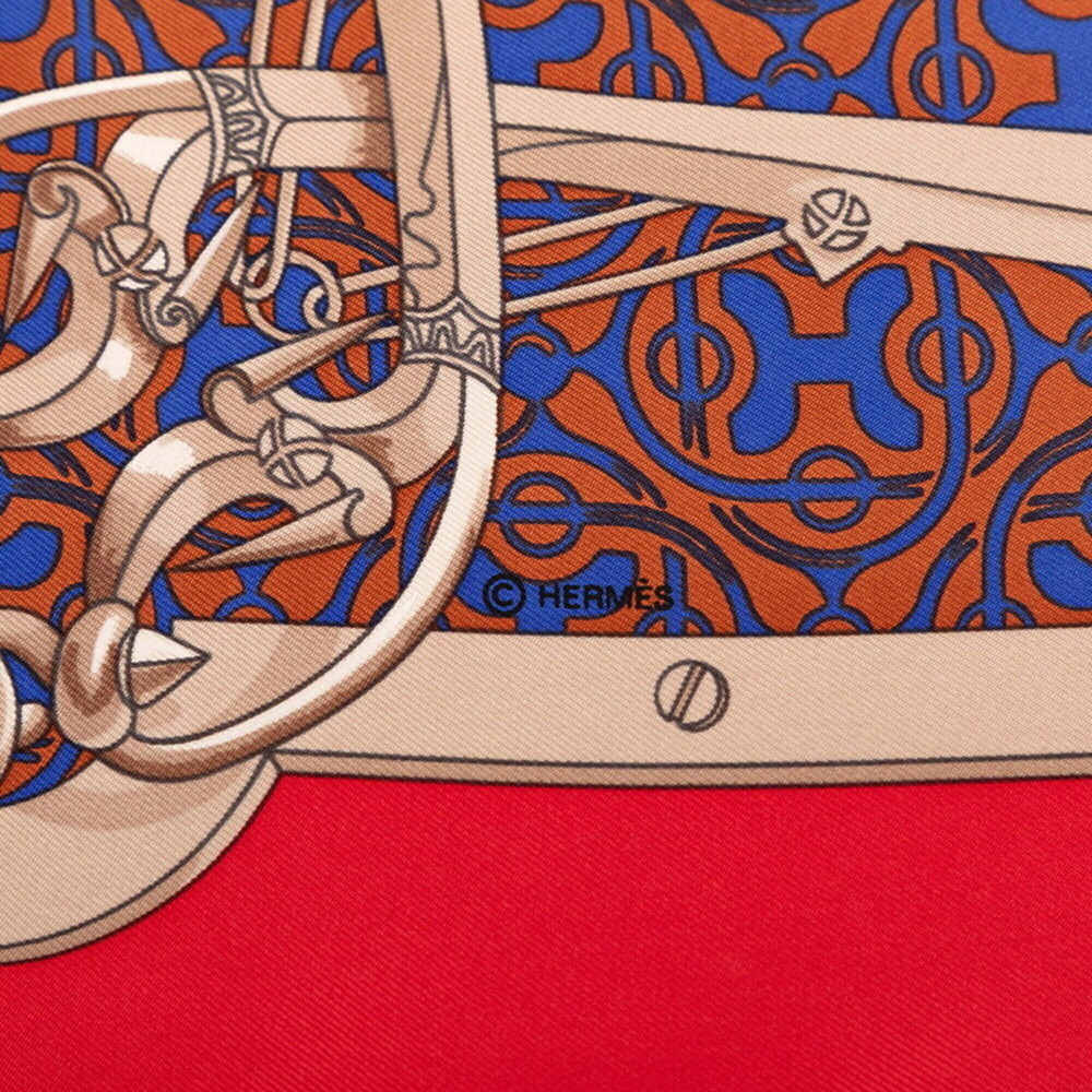 HERMES Black Silk Scarf - Picture 4 of 6
